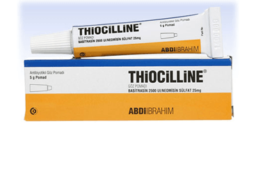 THIOCILLINE 500IU/G + 5 MG/G GOZ MERHEMI